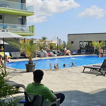 Apartment Deluxe Family Studio Beach & Pool Prima Linie La Mare Parking *
