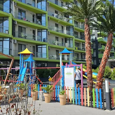 アパート Deluxe Family Studio Beach & Pool Prima Linie La Mare Parking *